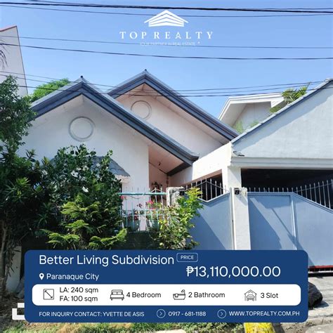 100sqm Lot for Sale in Better Living Subdivision, Paranaque.